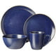 Load image into Gallery viewer, Gourmet Basics by Mikasa Juliana Blue 16-piece Dinnerware Set