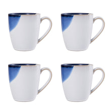 Load image into Gallery viewer, Gourmet Basics by Mikasa Caden Blue 16-piece Dinnerware Set