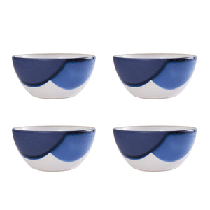 Gourmet Basics by Mikasa Caden Blue 16-piece Dinnerware Set