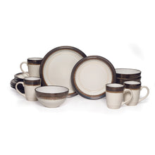 Load image into Gallery viewer, Gourmet Basics by Mikasa Bailey 16-piece Dinnerware Set