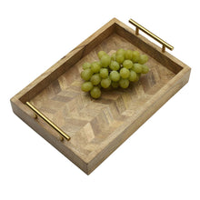 Load image into Gallery viewer, Gourmet Basics by Mikasa Galini Wide Serving Tray Walls