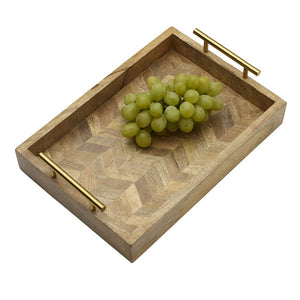 Gourmet Basics by Mikasa Galini Wide Serving Tray Walls