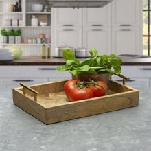 Load image into Gallery viewer, Gourmet Basics by Mikasa Galini Wide Serving Tray Walls