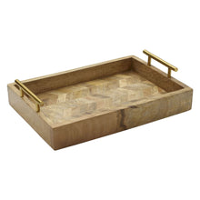 Load image into Gallery viewer, Gourmet Basics by Mikasa Galini Wide Serving Tray Walls